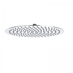 HL6325 10 inch 304 Stainless Steel Slim High Pressure round overhead rainfall Shower Head  for Bathroom with cUPC certification