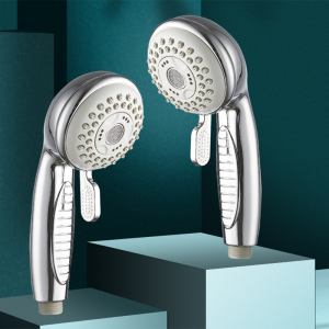 3F5678  Three Mode Modern ABS Chromed Handheld shower head with big size switch for Bathroom