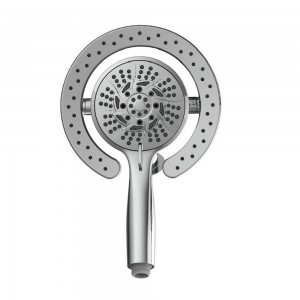 ZM8190 Magnetic Auto-Switch Dual Shower Head with handheld Spray Shower head Kit for Bathroom