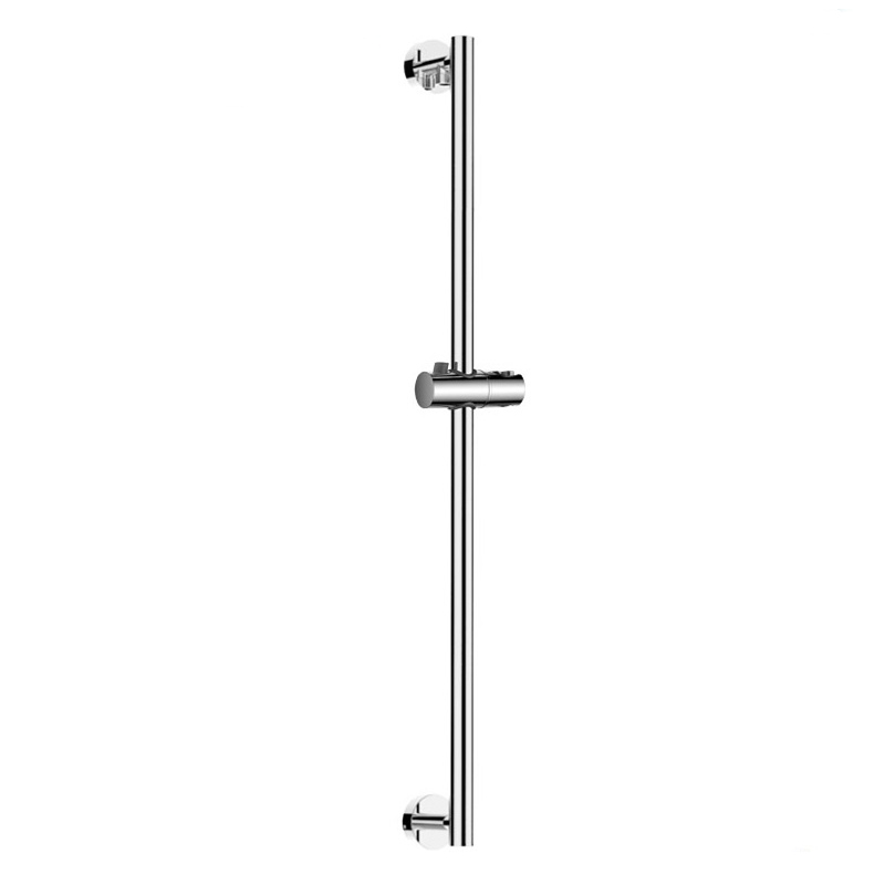 SR-3EWM  25.6 inch Brass Round Designed Shower Slider Bar