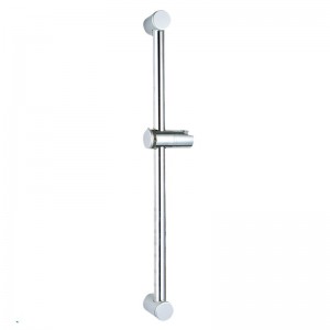 SR-9 25.8 inch classical chromed Shower Slider Bar with adjustable shower bracket and dish