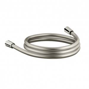 HUALE  59 Inch H015 PVC With Silver Color  Durable Shower Hose With Brass Insert And Nut