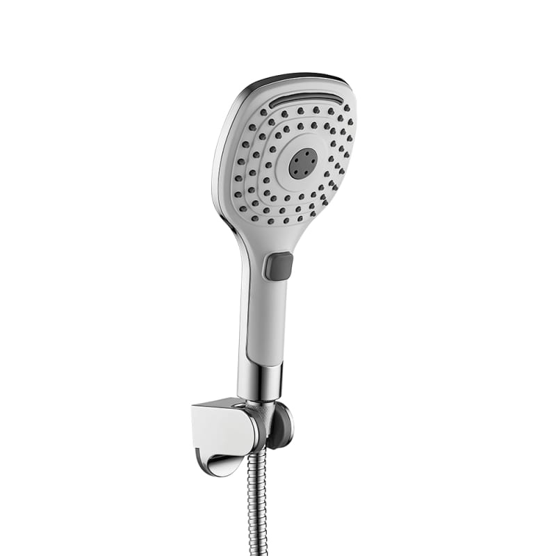 3F8818W-2B   High pressure 3 Setting ABS Chromed Shower Head Set  for Bathroom