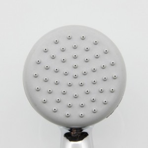 1F3408 Single Setting ABS Chromed Handheld spray shower head for Bathroom