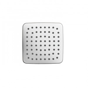 1F150  4 Inch High pressure ABS Chromed Square Rain Shower head For Bathroom