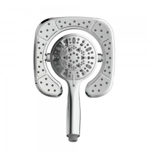 ZM8189 Magnetic Auto-Switch Dual Shower Head with handheld Spray Shower head Kit for Bathroom
