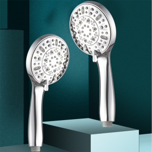 6F8180   ABS Handheld shower head  6 setting high pressure spa shower head for bathroom