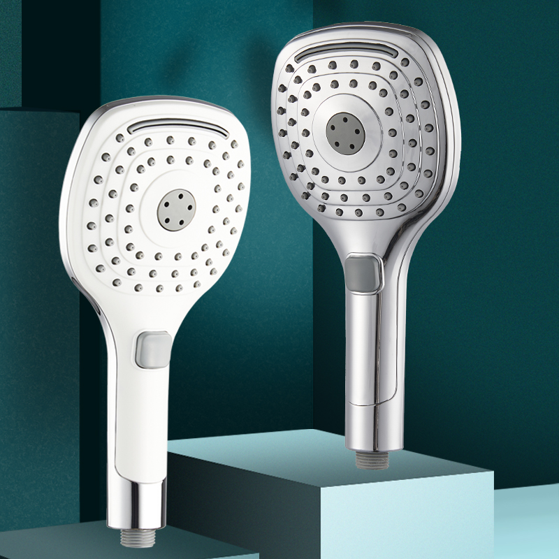 3F8818  Three Function Modern ABS Chromed Handheld shower head with cUPC certificate