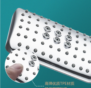 3F8838 new design chromed ABS plastic shower head modern 3 function hand shower for bathroom