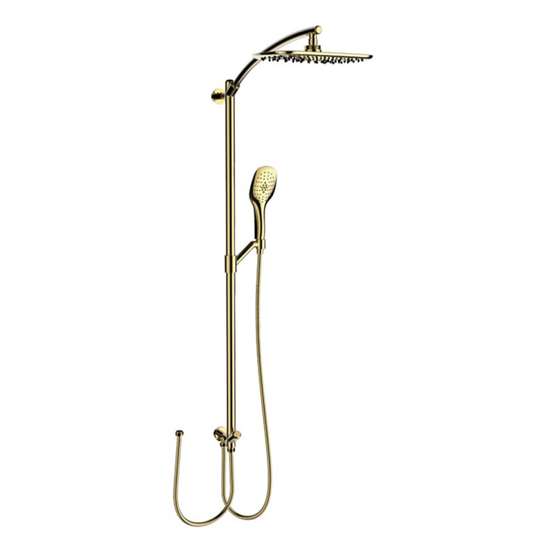 Brass multi Function golden color new design Shower Column Set including rain sh