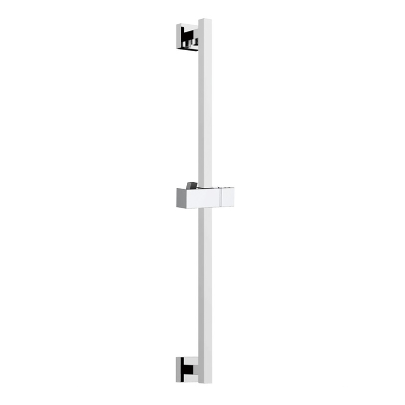 SR-4GWM27.6 inch Brass Square Designed Shower Slider Bar