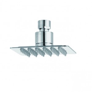 HL6310 Wall Mounted 4 inch Single Function Square 304 Stainless Steel Ultra-thin High Pressure Rain Shower Head for Bathroom