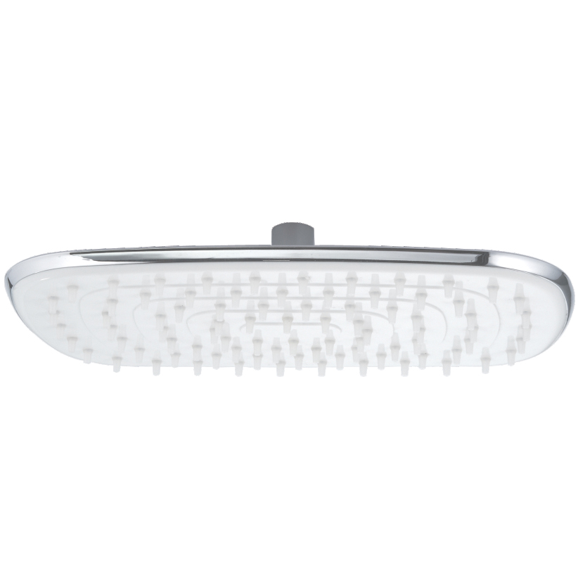 1F650W High Pressure big size ABS Rectangle Rain Shower head For Bathroom
