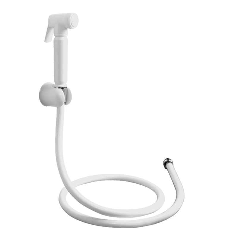 1F0128 One Setting ABS high pressure toilet spray bidet handheld shattaf with holder and hose for bathroom -1