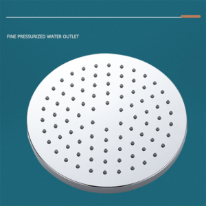 HL660  Luxury High Pressure ABS Chromed Round Rain Shower head For Bathroom