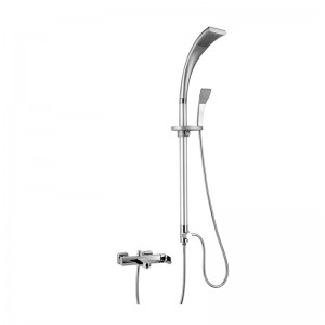 HL-2204 Stainless Steel  Shower Panel with Multi Function and height adjustable plate in bathroom with cUPC certificate