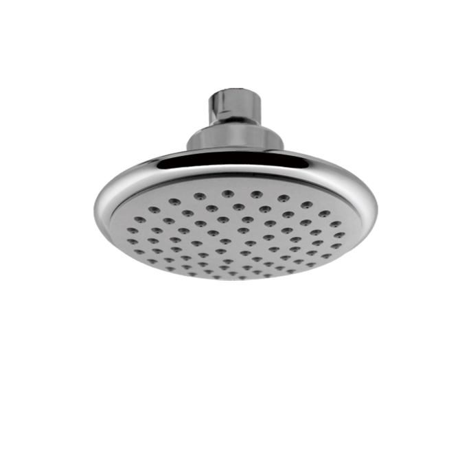 1F628  Single Function Wall mounted round ABS rain bath shower head High pressure shower head for bathroom