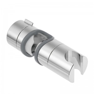 TJ001 ABS Shower Size And Angle Can Adjustable Head Bracket On Shower Rod