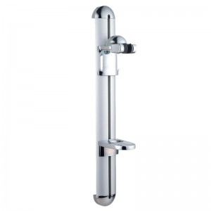SR-7 25 inch Al Slider Bar with adjustable handheld shower head holder and soap dish