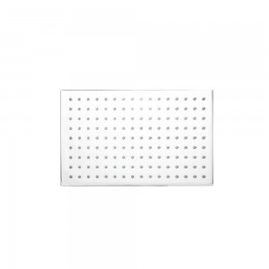 HL641 LED Brass Square Over Head Shower Head For Bathroom