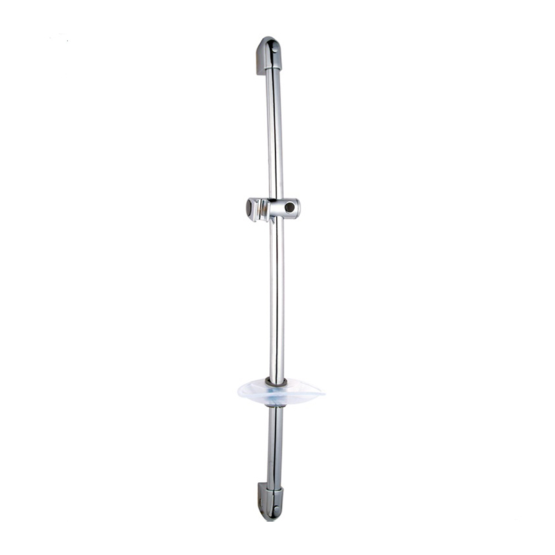 SR-1C Wall Mounted 31.7 Inches New Designed Brass Shower Slider Bar With Storage Plate And Handheld Shower Shower Bracket Bathroom Accessories